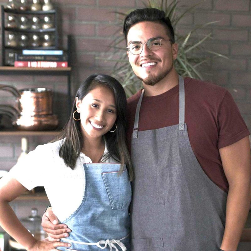 Doughnut entrepreneurs Kimberly Camara and Kevin. WEBSITE