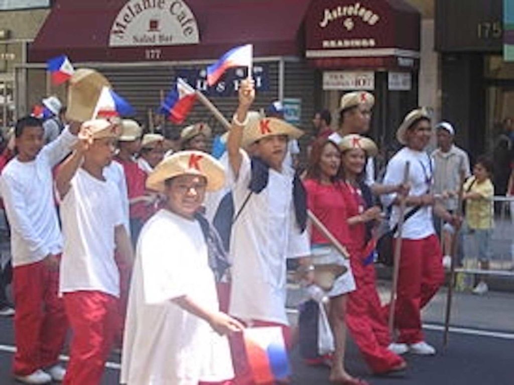 Scene from a Philippine Independence Day parade. WIKIPEDIA