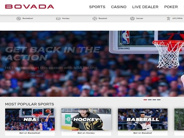 Bovada – Best Bitcoin Sports Betting Site