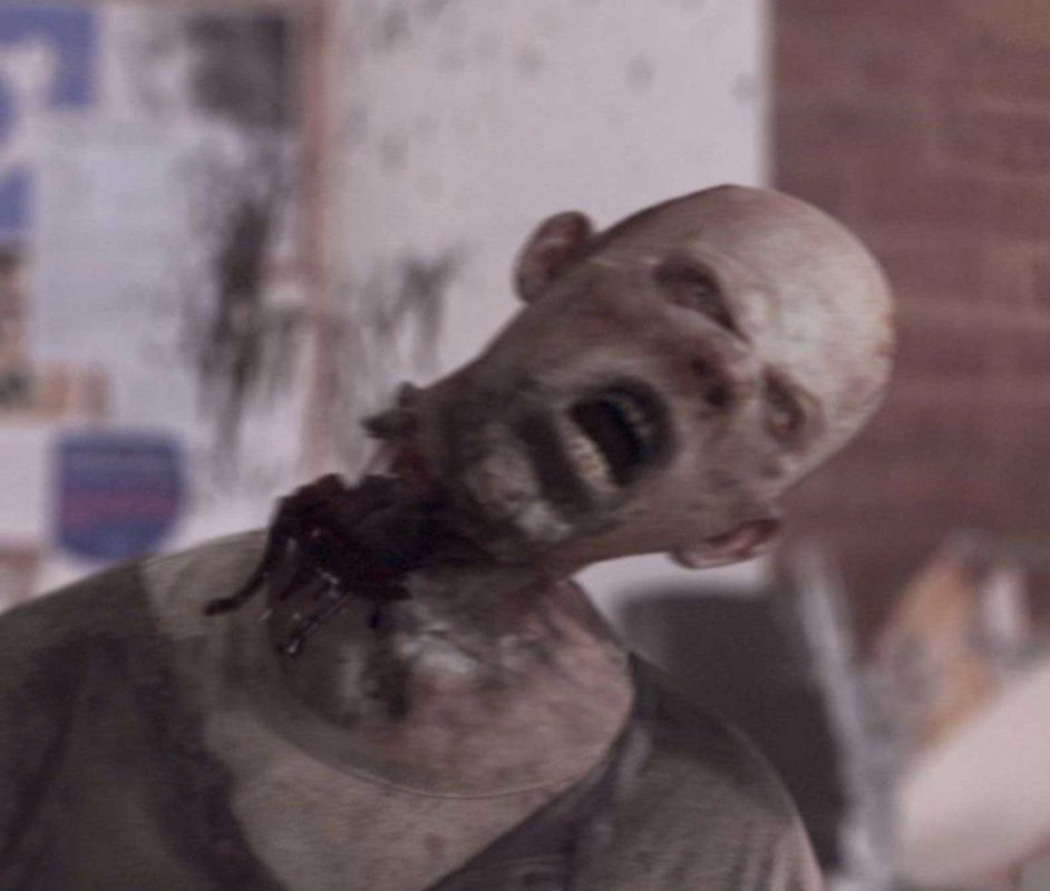 A scene from The Walking Dead.