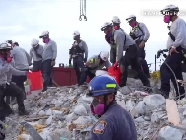 Death toll climbs to 18 almost a week after Florida condominium collapse