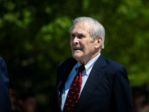 Former US Defense Secretary Donald Rumsfeld passed away at 88