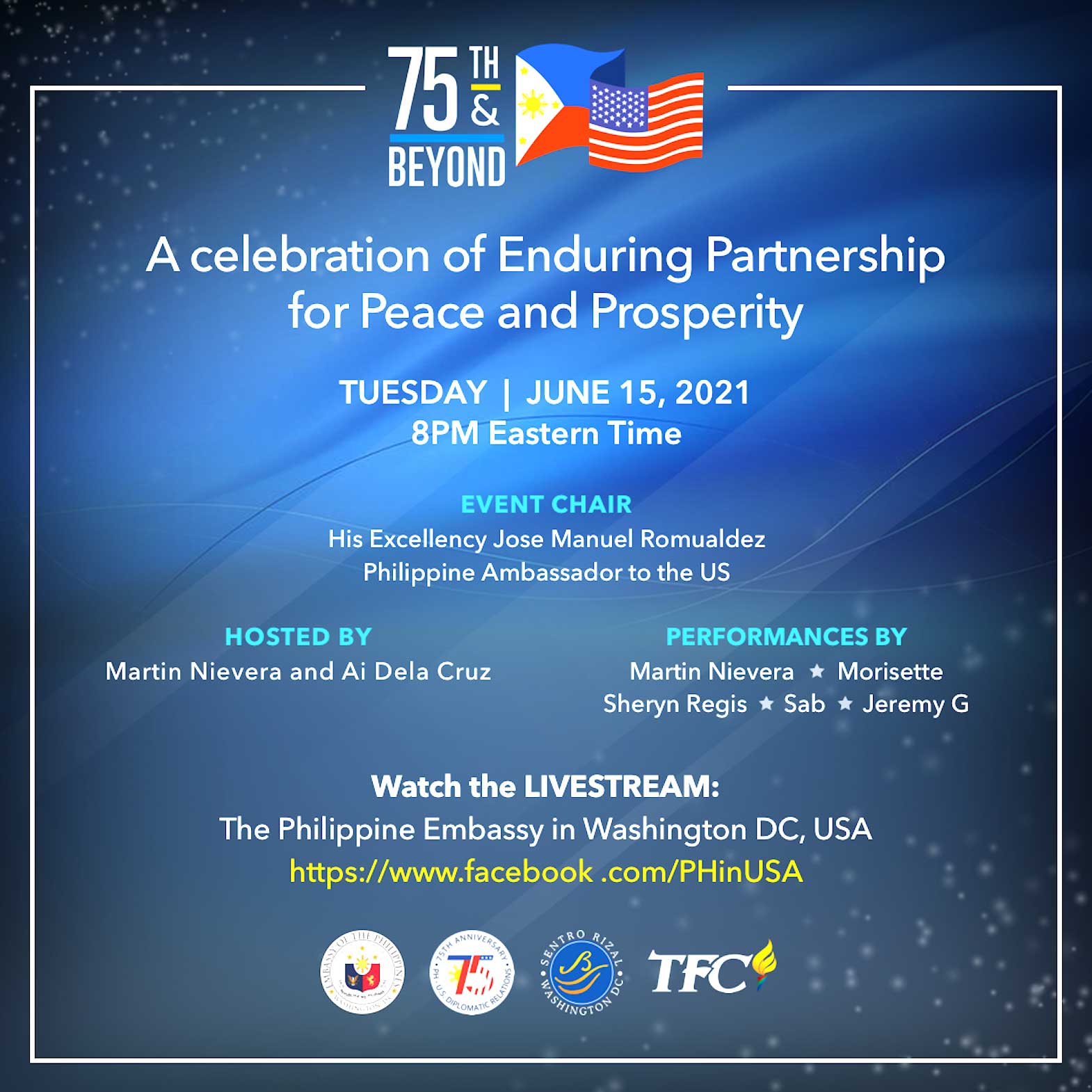 Musical showcase to celebrate 75 years of U.S.-PH relations | Inquirer