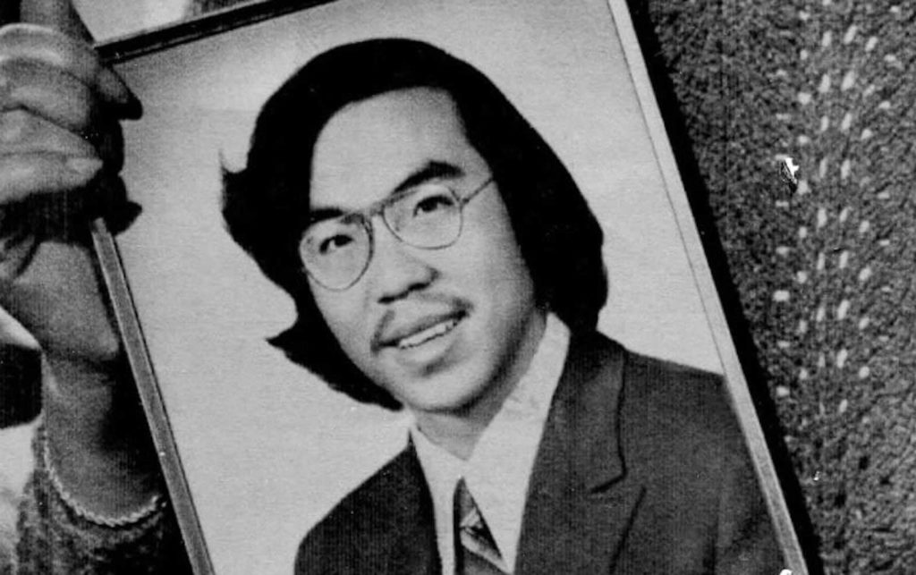 A white man bludgeoned Vincent Chin on June 19, 1982. He died a few days later.