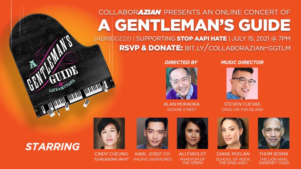 Lea Salonga will host A Gentleman's Guide to Love and Murder. CONTRIBUTED