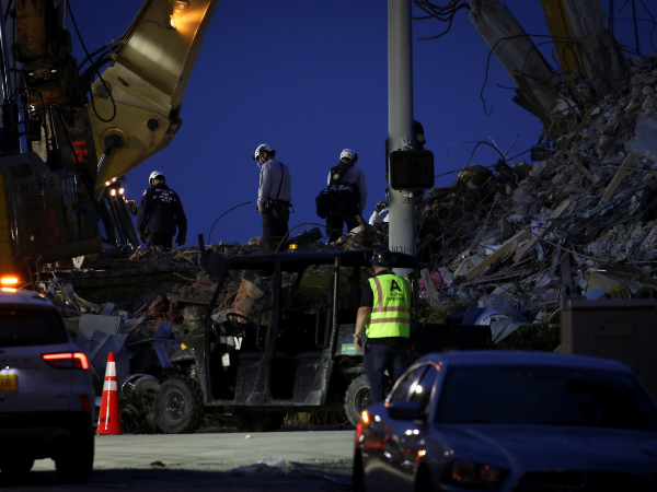 Search and rescue aborted for survivors of Florida condo tower collapse