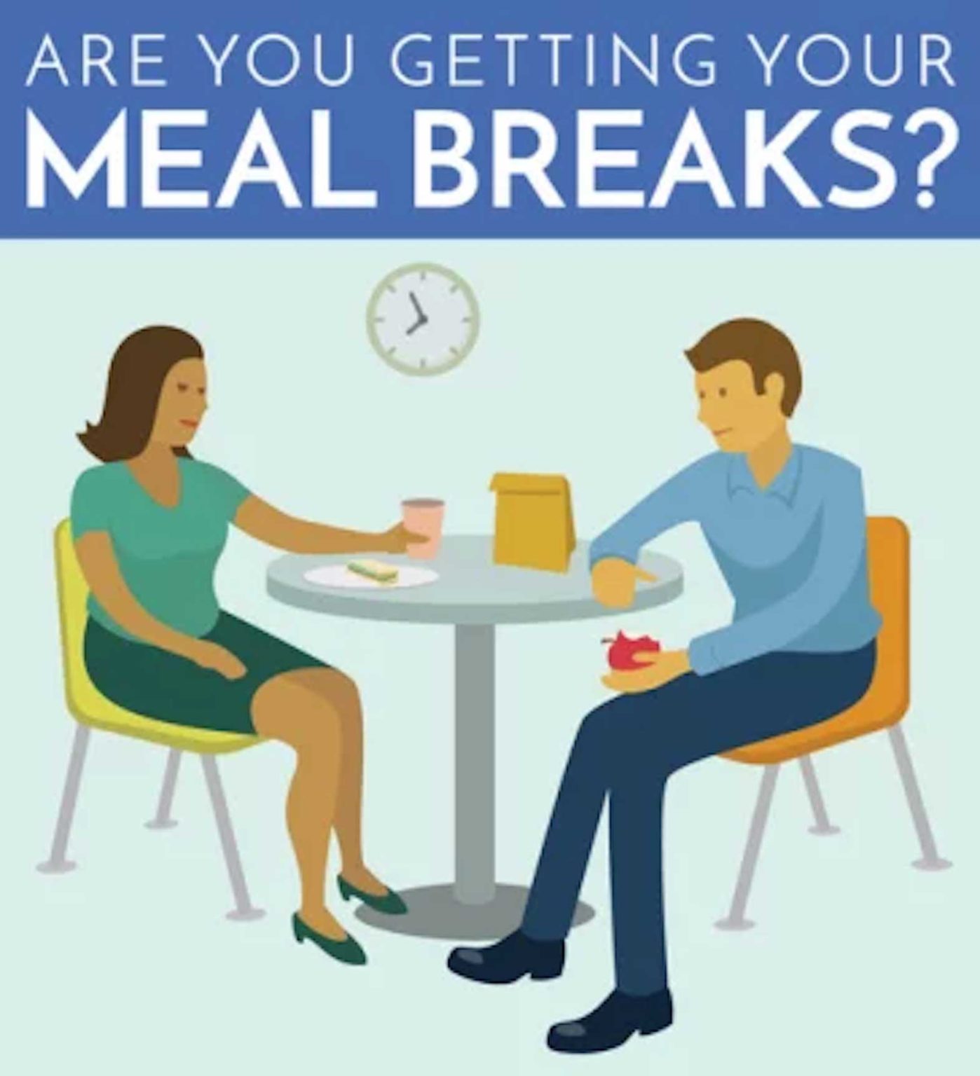 How are payments for missed meal or rest breaks computed? Inquirer