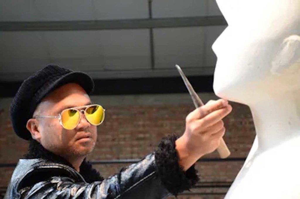 Fil-Am sculptor Jefrë has been tapped to install "The Jax." WEBSITE