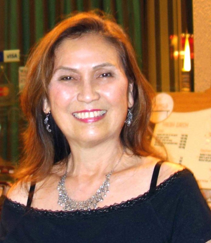 Filipino American author Cecilia Manguerra Brainard. CONTRIBUTED
