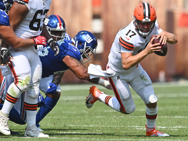 Cleveland Browns led by backup quarterbacks over Giants defeat