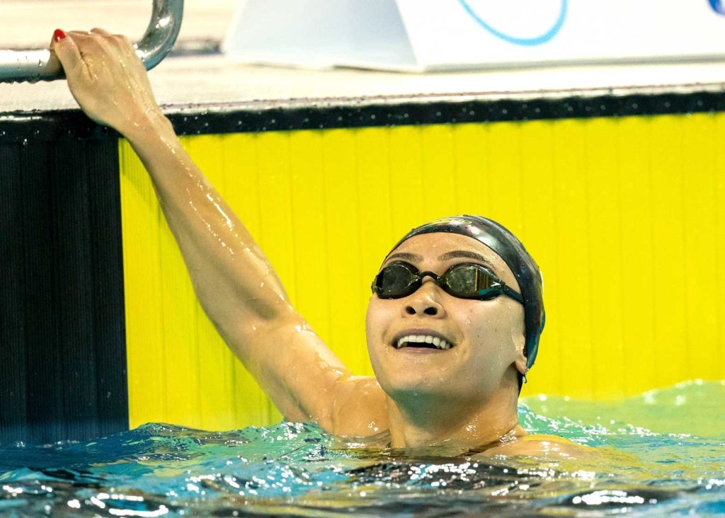 Kayla Sanchez made a lot of sacrifices to be in Canada's Olympic swimming team. OLYMPIC.CA