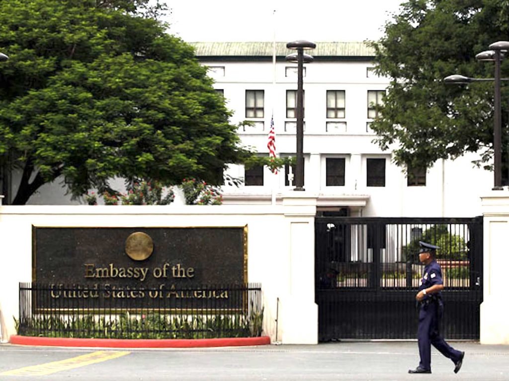 The accused foreign service officer, Cheves, was assigned to the U.S. Embassy in Manila. INQUIRER FILE