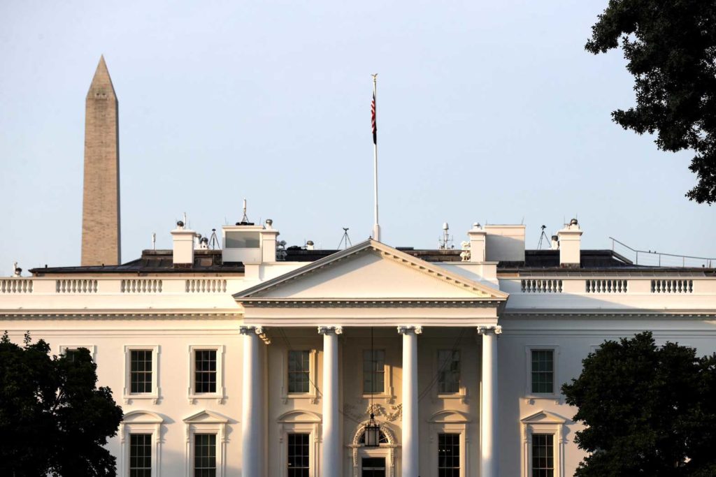 A general view of the White House in Washington, U.S. July 15, 2021. REUTERS/Jonathan Ernst/File Photo