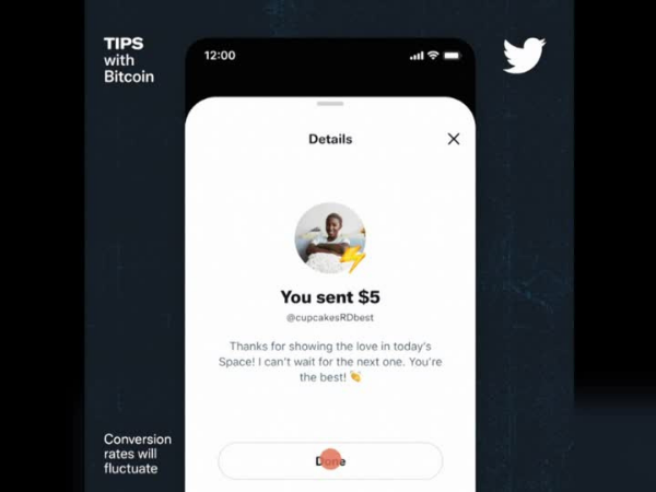Twitter rolls out bitcoin tipping with safety features