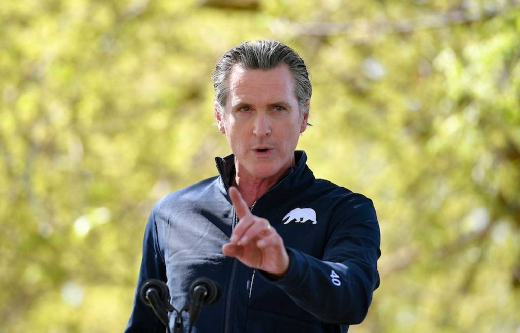 California Republicans are trying to recall Gov. Gavin Newsom from office. REUTERS