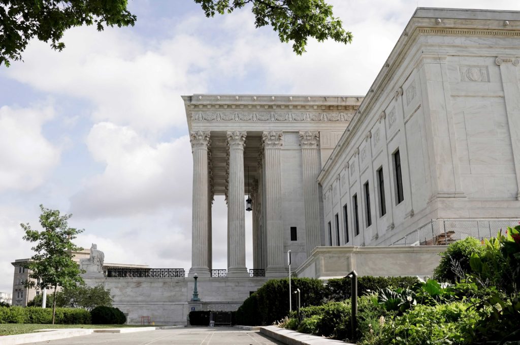 A general view of the U.S. Supreme Court building in Washington, D.C., U.S. June 25, 2021. REUTERS/Ken Cedeno/File Photo