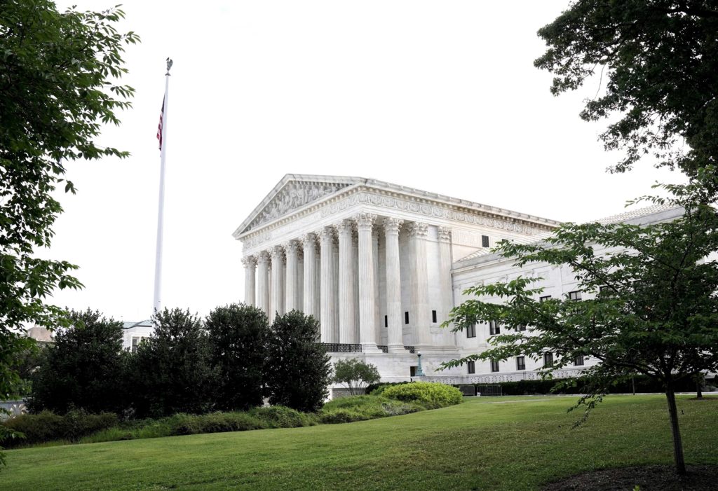 A general view of the U.S. Supreme Court building in Washington, D.C., U.S. June 25, 2021. REUTERS/Ken Cedeno