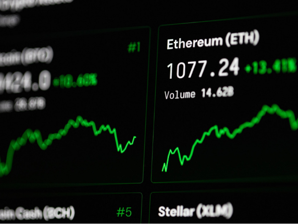 These are crypto price charts.