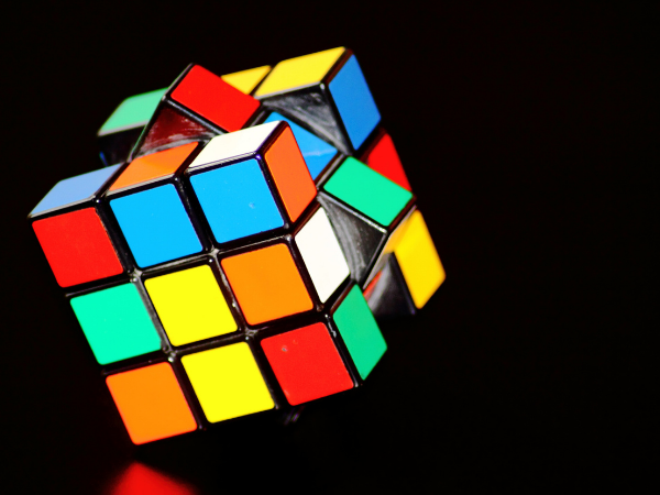 This is a Rubik's cube.