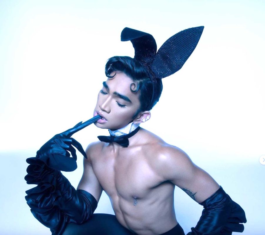 The 23-year-old Filipino beauty influencer, who rose to fame on YouTube before landing his own MTV show, is one of the few men to ever wear the Playboy ears.