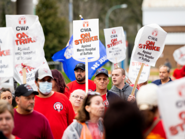 US workers strike for more pay as triggered by tight job market