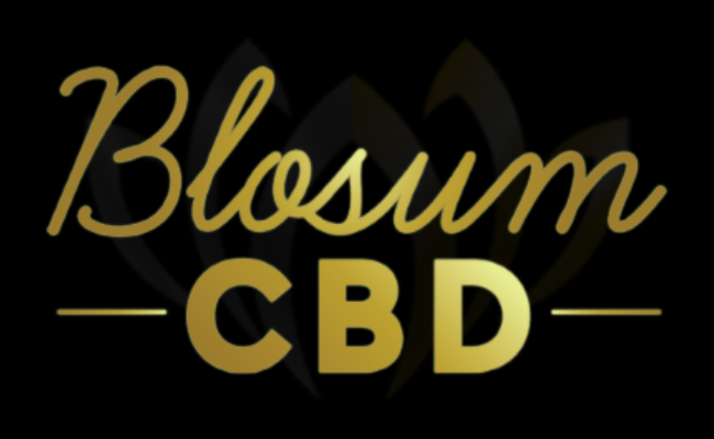 This is the BlosumCBD logo.