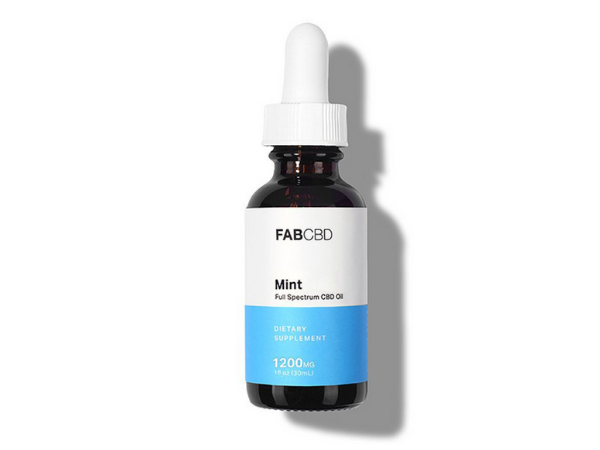 FabCBD Mint Scented Full Spectrum CBD Oil