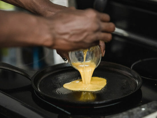 How can I make my scrambled eggs better?