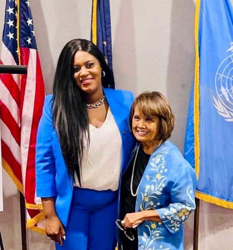 Farah Delance Linot engaged Filipino American community leader Rozita Lee as a speaker at its flagship event, the Worldwide Women’s Empowerment Coalition Symposium, held last August. CONTRIBUTED