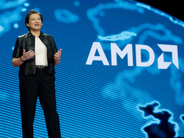 AMD shares up by eleven percent as they land Meta as customer