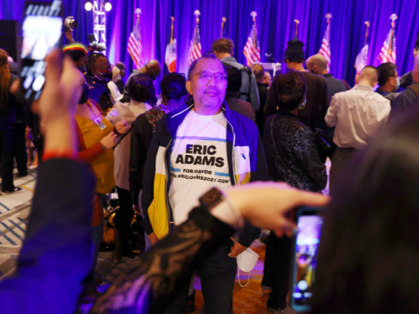 Democrat Eric Adams wins as New York City's new mayor