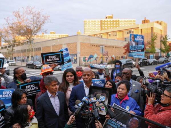 Democrat Eric Adams wins as New York City's new mayor