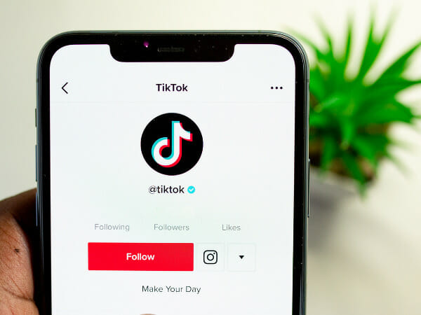 This is the TikTok app.