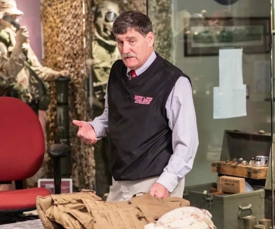 Butch Maisel has been teaching Military History at The Boys’ Latin School of Maryland since 1991 and curating artifacts for the schools museum. BSLM