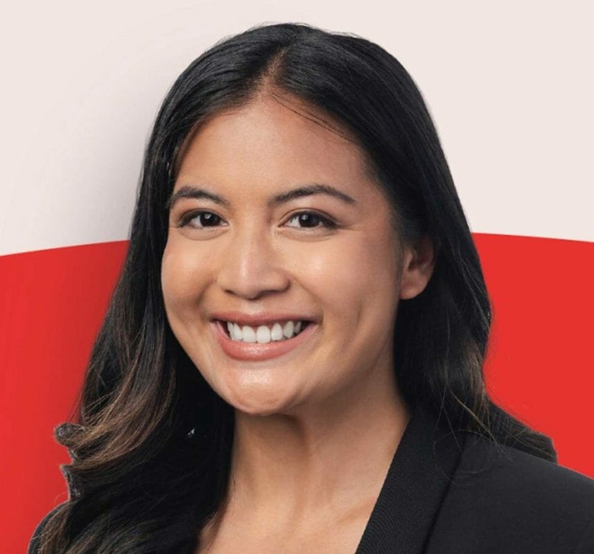 Stephanie Valenzuela won a seat in the city council of Côte-Des-Neiges–Notre-Dame-De-Grâce, the first Filipina-Canadian to be elected. FACEBOOK