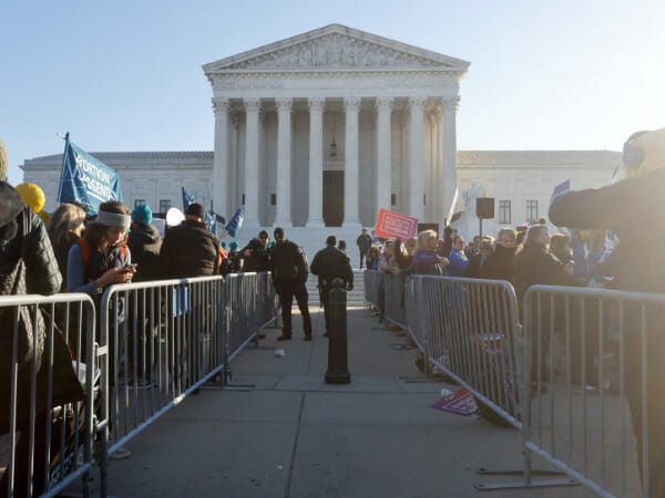 US Supreme Court conservatives show support for curbing abortion rights