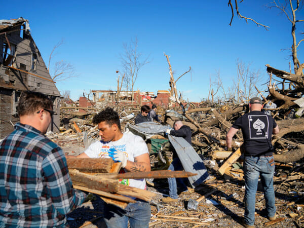 Hope amid the rubble: Kentucky tornado death toll could drop