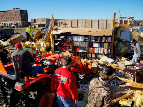 Hope amid the rubble: Kentucky tornado death toll could drop