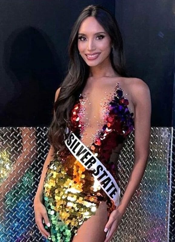 Kataluna Enriquez represented Nevada at the Miss USA pageant. FACEBOOK