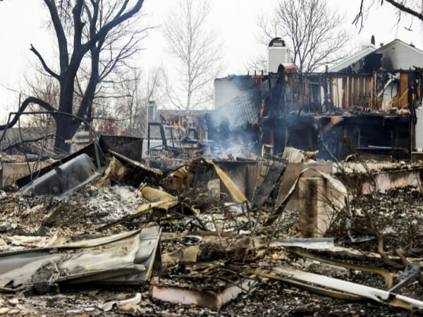 Two missing people feared dead after Colorado wildfire