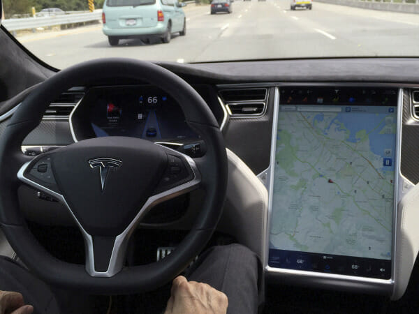 Elon Musk on Tesla no human drivers this year robots next