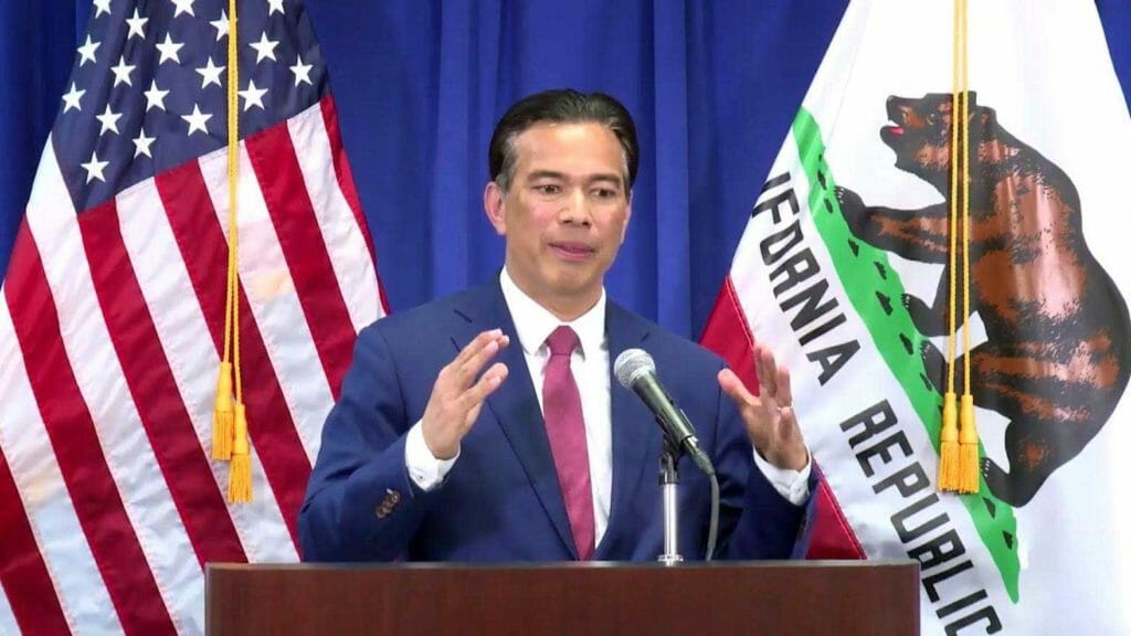  California Attorney General Rob Bonta warns of fake testing sites and websites as more  people want to be tested for Covid-19. CA.GOV