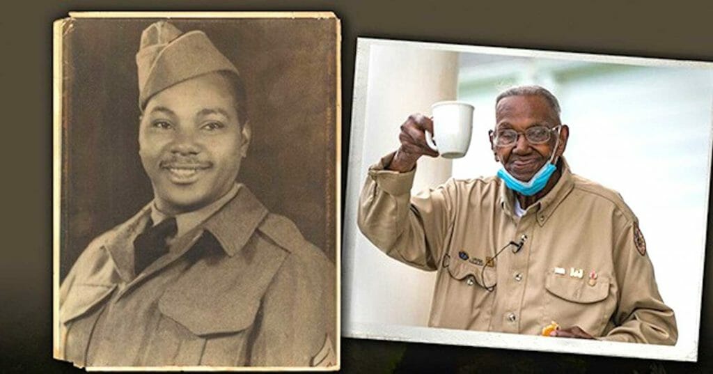  Lawrence Brooks spent World War II in the predominantly African American 91st Engineer Battalion. The unit was stationed in Australia, New Guinea and the Philippines. PINTEREST