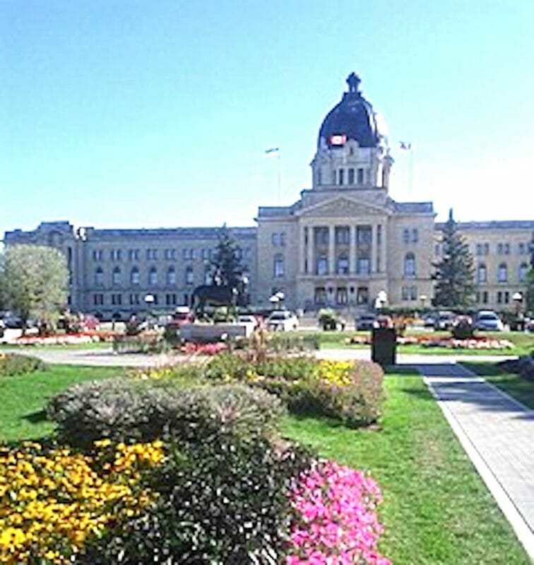 Saskatchewan, Canada's legislative building. The provincial government recently signed an education MOU with the government of the Philippines. 