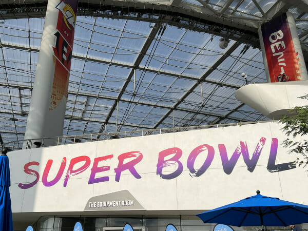 Countdown to Super Bowl starts as NFL transforms SoFi stadium