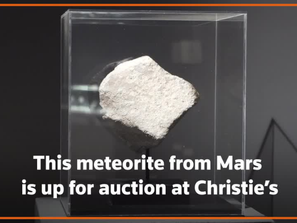 Meteorites from outer space and Mars land on Christie's auction block