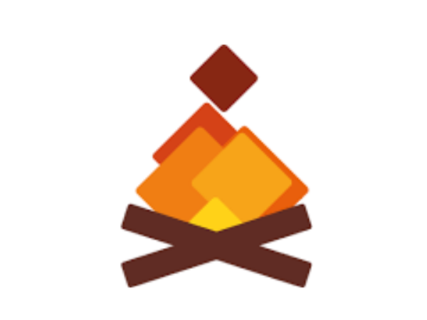 This is the Bonfire crypto token logo.
