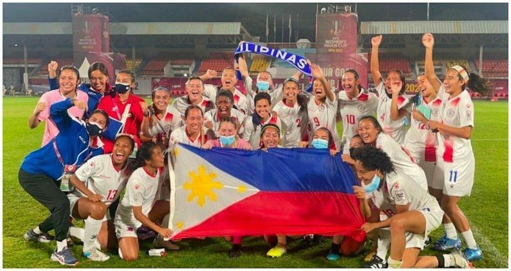 Some netizens questioned whether several players on the Philippine National Women's Soccer Team were "Filipino enough." FACEBOOK