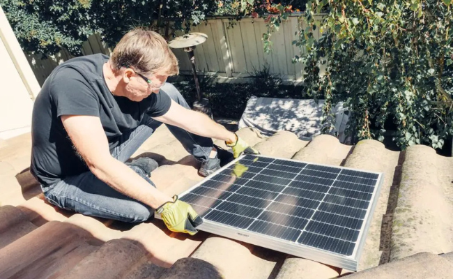 Install your own solar panels
