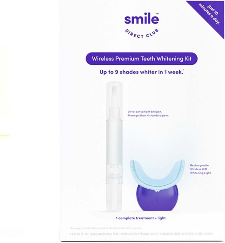SmileDirectClub Teeth Whitening Kit with Premium Wireless LED Light